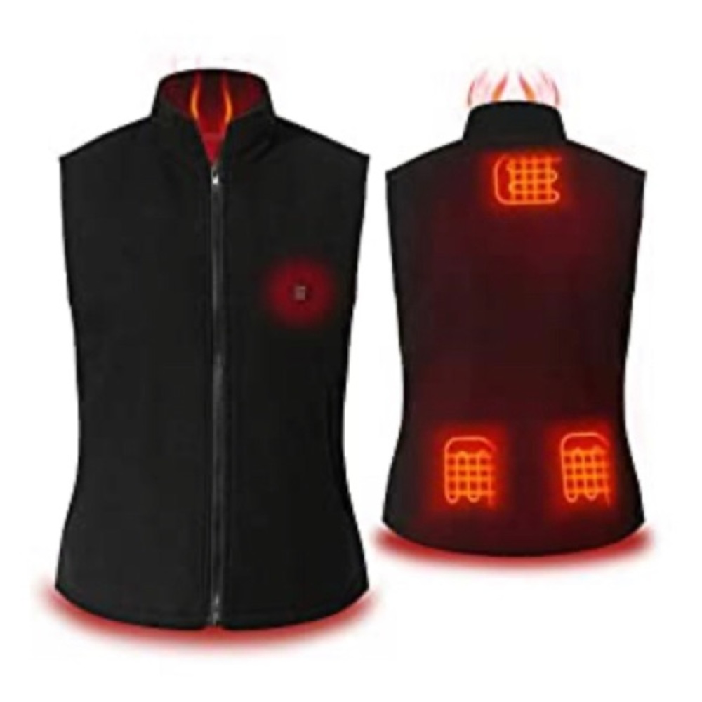 Fleece Vest Usb Electric Heater